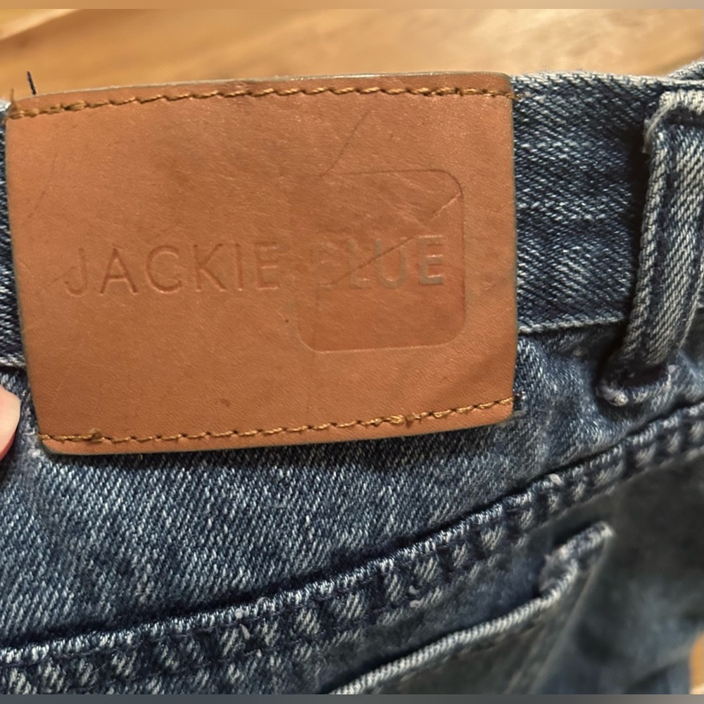 Vintage Jackie Blue Denim Shorts. Large. - Picture 5 of 6
